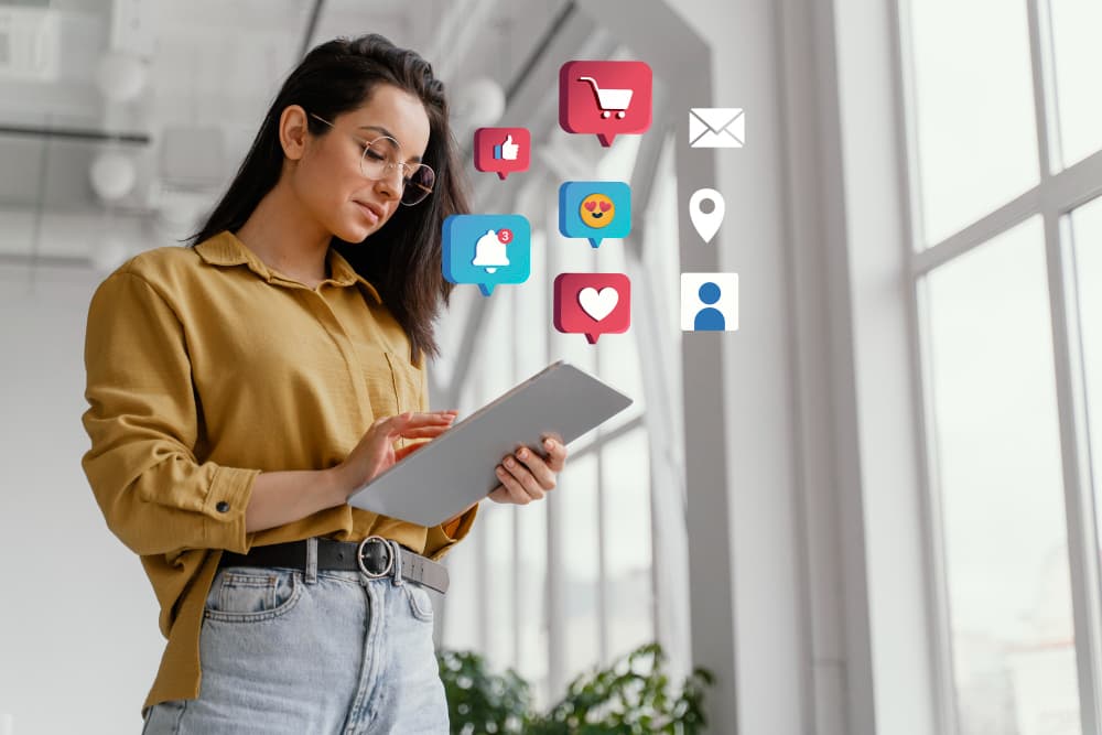 Marketing analytics dashboard